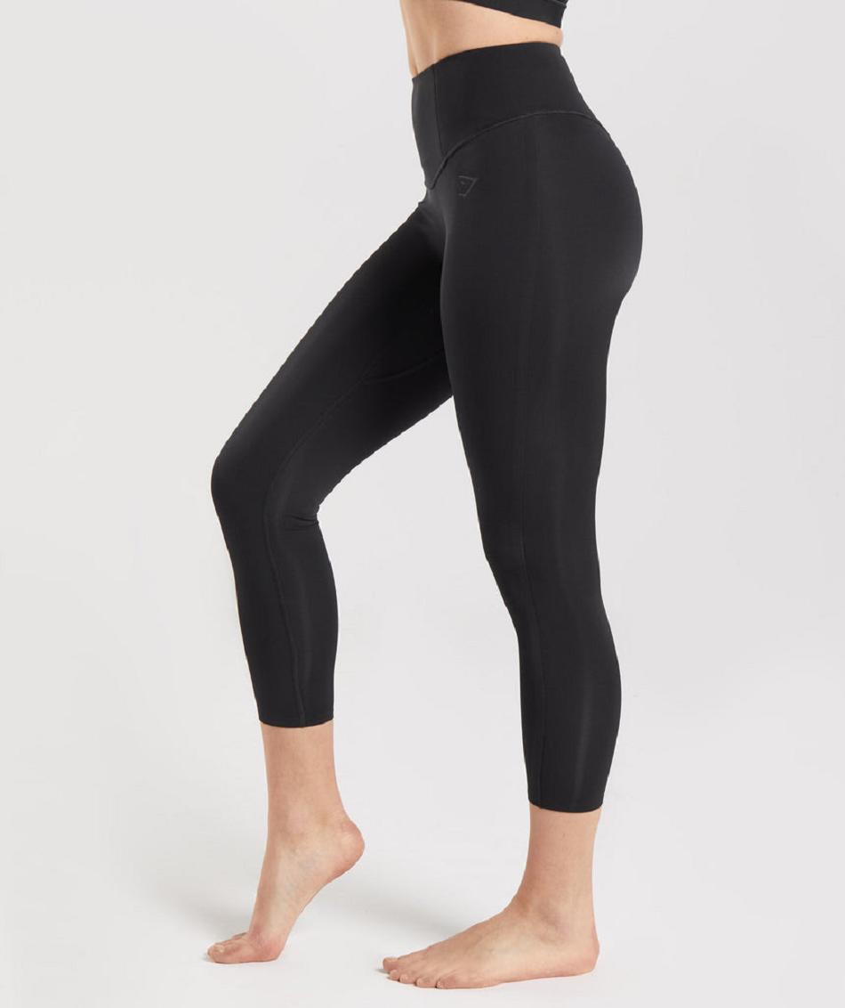 Leggins Gymshark Studio 7/8 Mujer Negras | CO 2878OKI